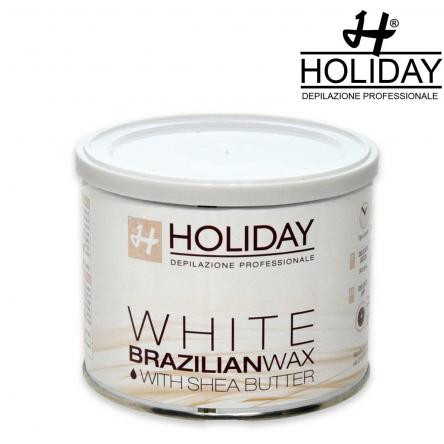 Holiday cera liposolubile versione bianca con burro di karit 400 ml