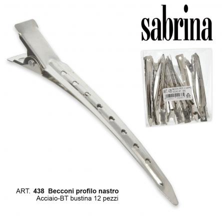 Sabrina becconi professionali in nastro acciaio 12 pezzi
