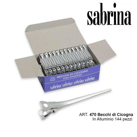 Sabrina becchi di cicogna chiodo in alluminio 144 pezzi