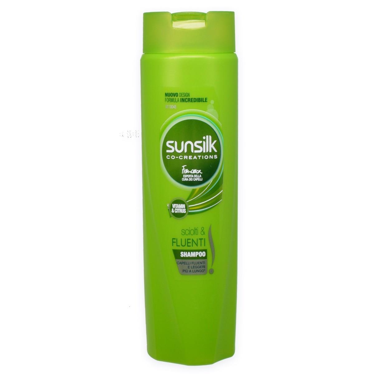 Sunsilk shampoo 250 ml 2 in 1 sciolti e fluenti