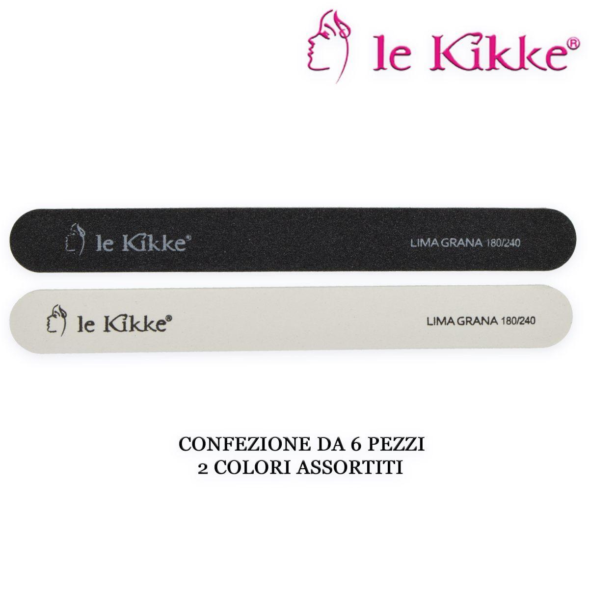 Le kikke Le kikke lima per unghie 180/240 in blister 6 pz LIMLK40114  8030571080189