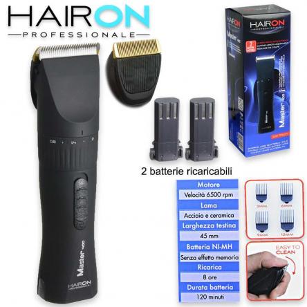 Regola capelli master 400 all black