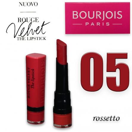 Bourjois rossetto velvet lipstick 05 brique a brac