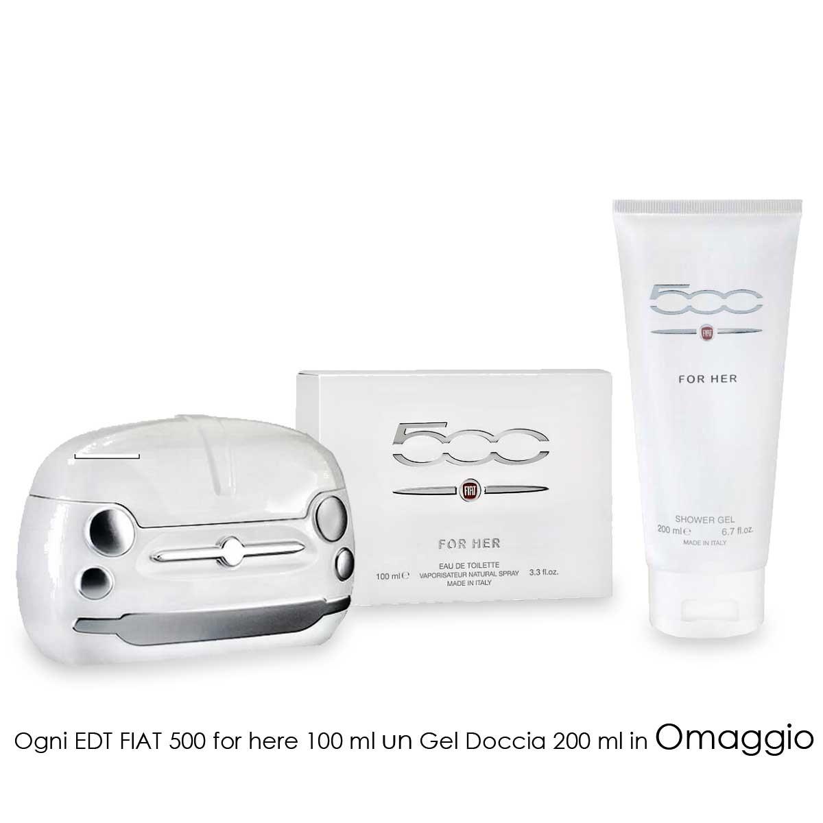 Fiat 500 for her edt 100 ml