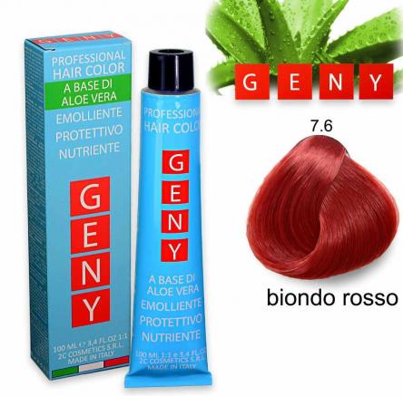 Geny professional tintura 100 ml biondo rosso 7.6