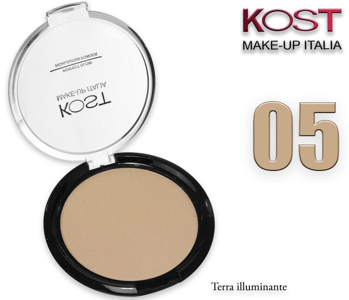 Polvere compatta perfect glow highlighter kost 05