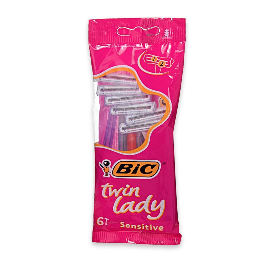 Bic rasoio twin lady 6pz