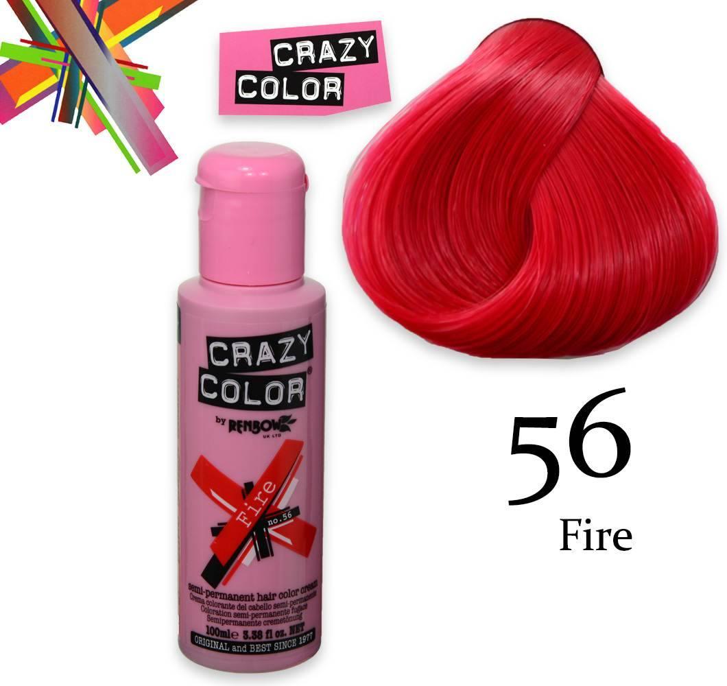 Crazy color semipermanente 100 ml fire
