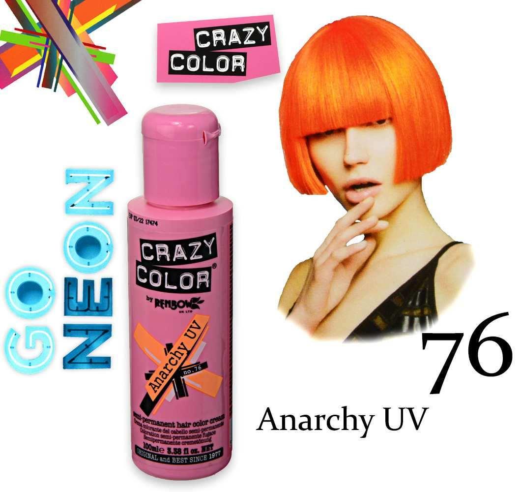 Crazy color semipermanente 100 ml  anarchy uv