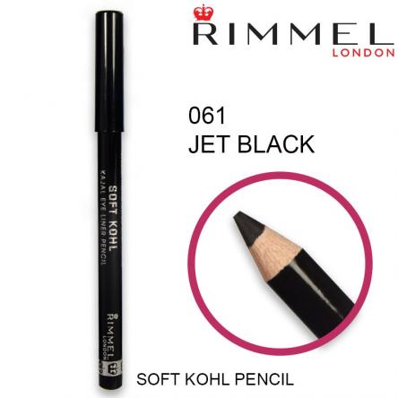 Rimmel matita occhi soft kohl kajal 061 black