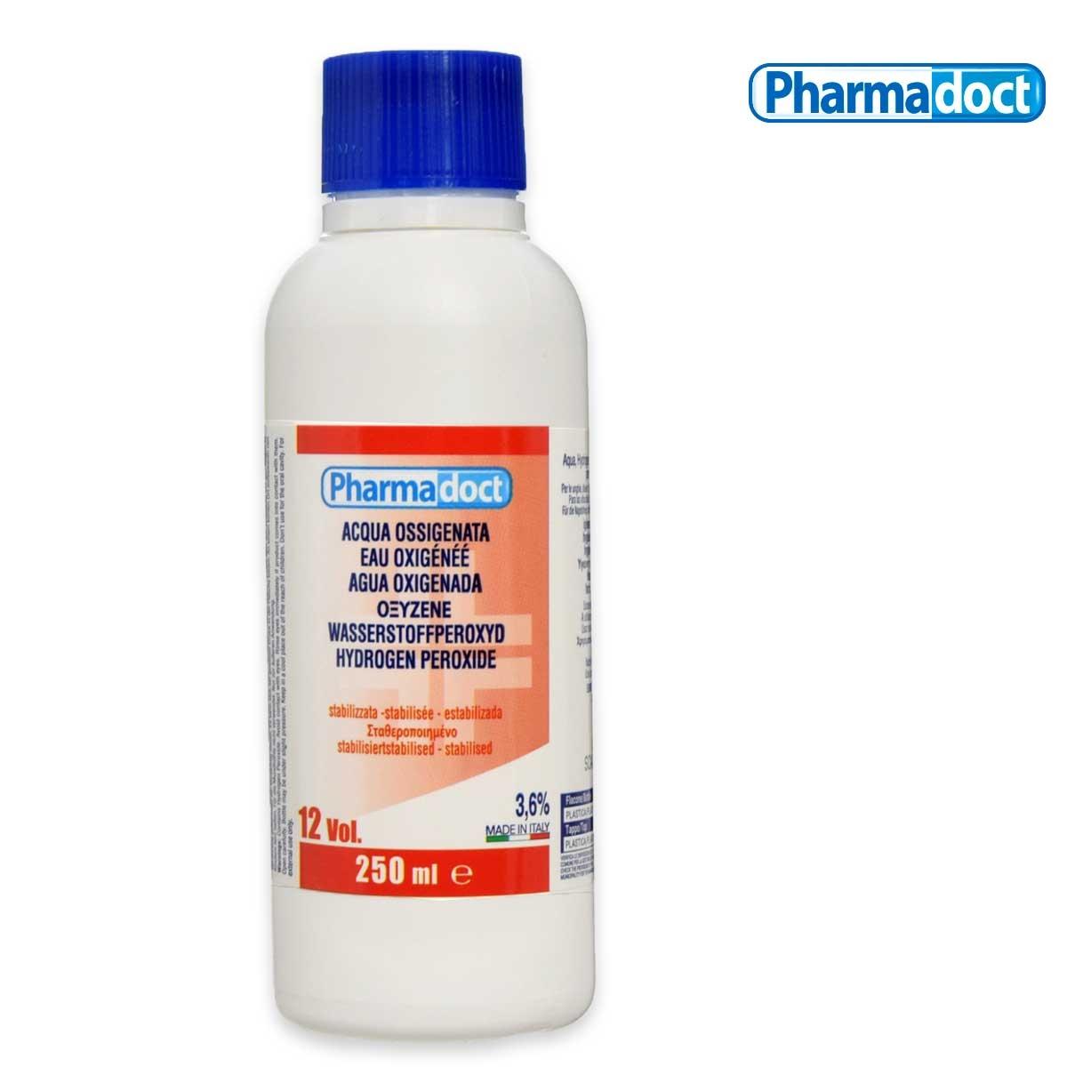 Pharmadoct flacone acqua ossigenata 250 ml