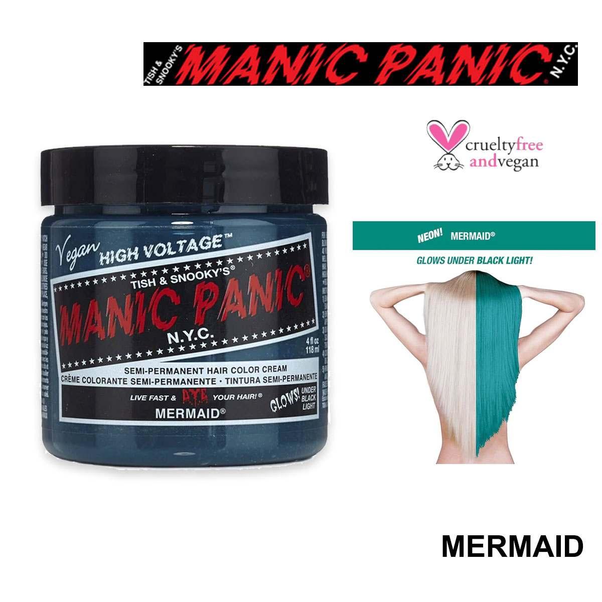 Manic panic high voltage 118 ml mermaid blue
