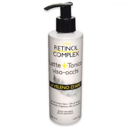 Retinol complex latte + tonico 200 ml veleno d'ape