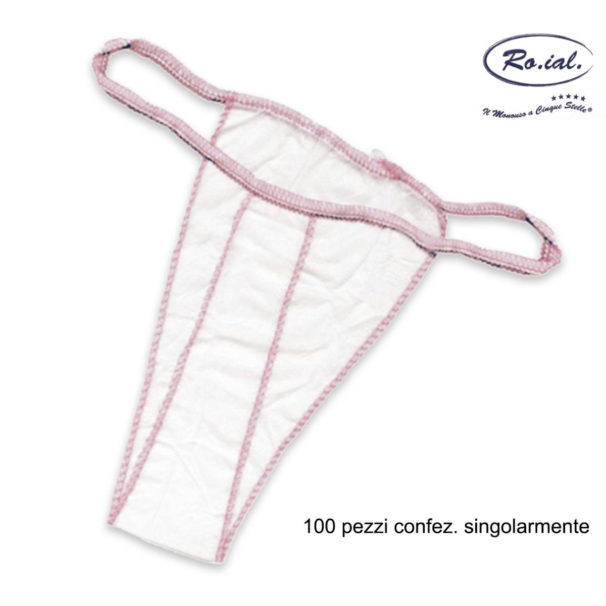 Roial tanga donna tnt in busta 100 pezzi
