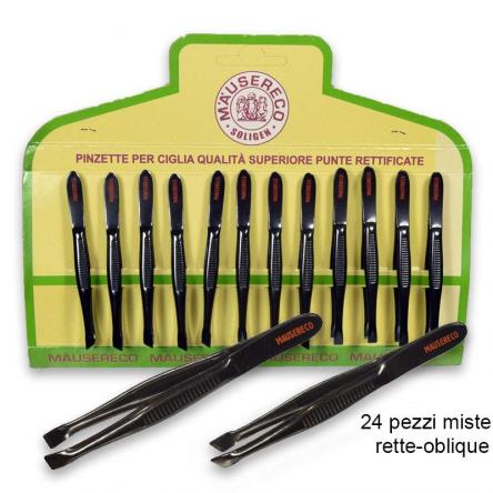 Mausereco soligen inox assortita 78mm retta/obliqua