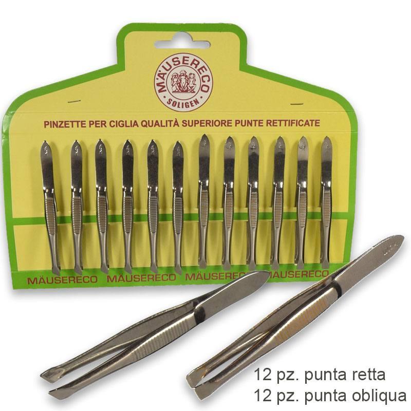 Mausereco soligen inox assortita 78 mm retta/obliqua