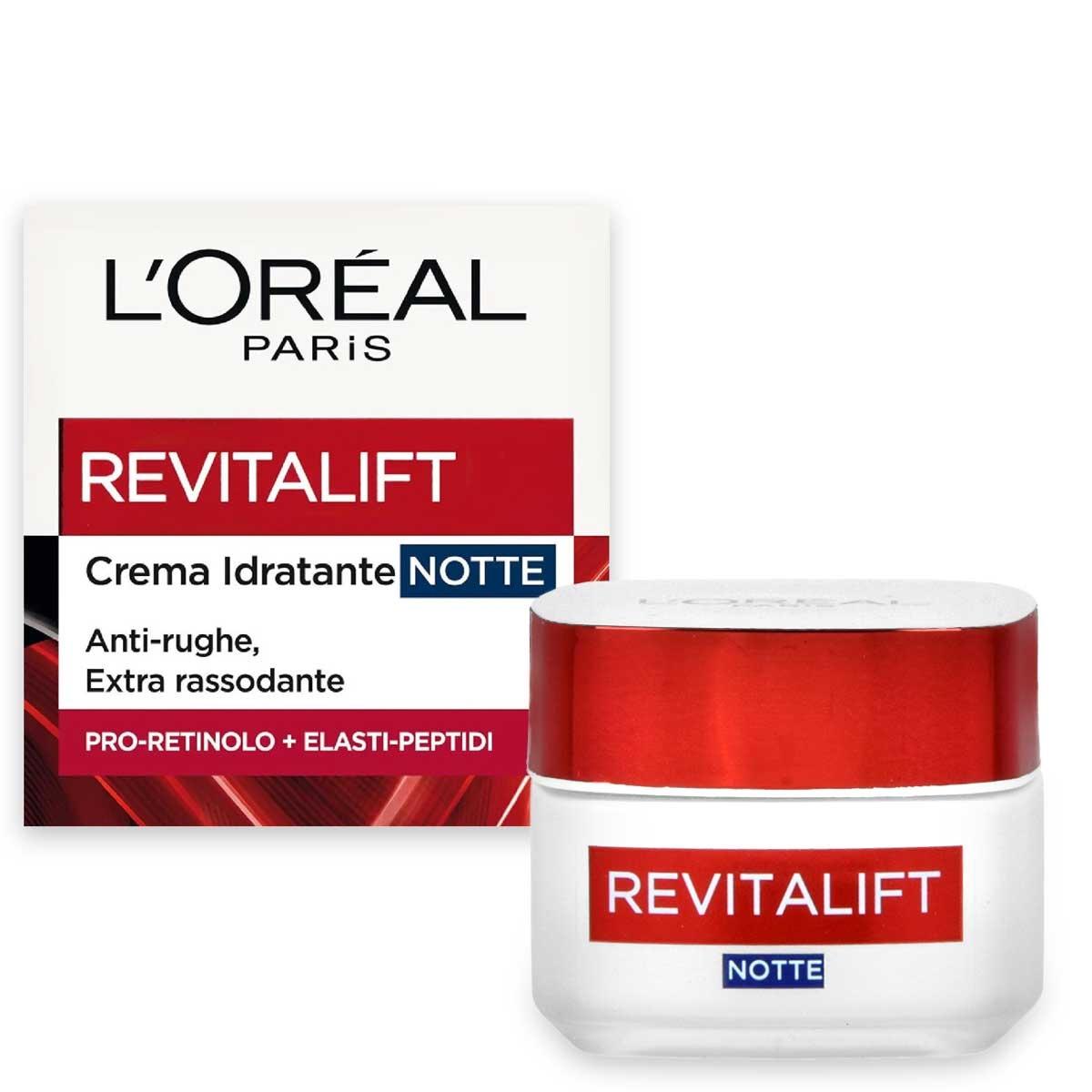 L'oreal revitalift antirughe extra rassodante crema idratante notte 50 ml