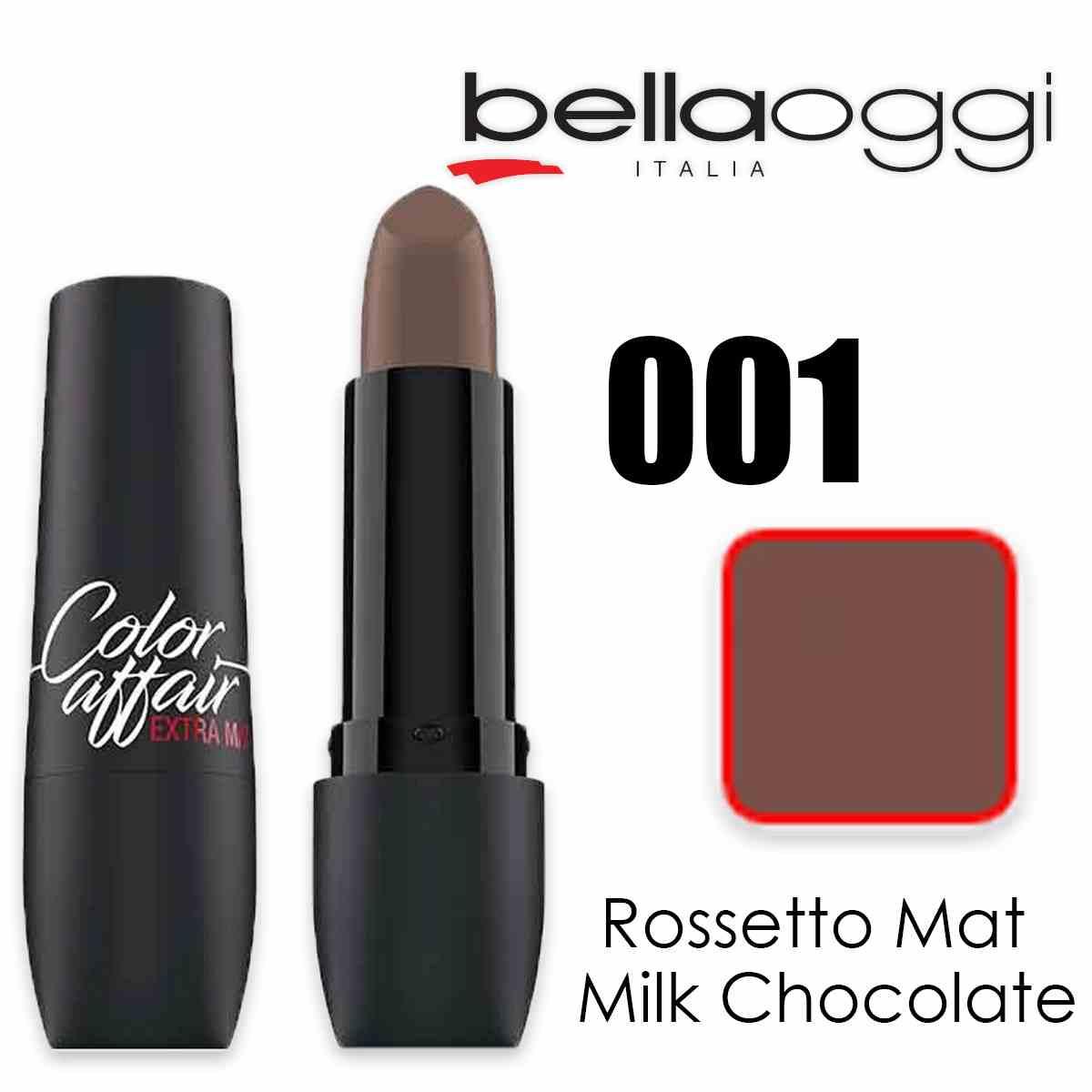 Color affair extra mat rossetto mat milk chocolate