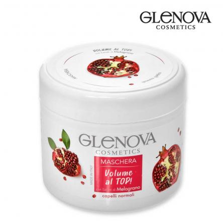 Glenova maschera capelli rigenerante fragola & mirtillo 500 ml
