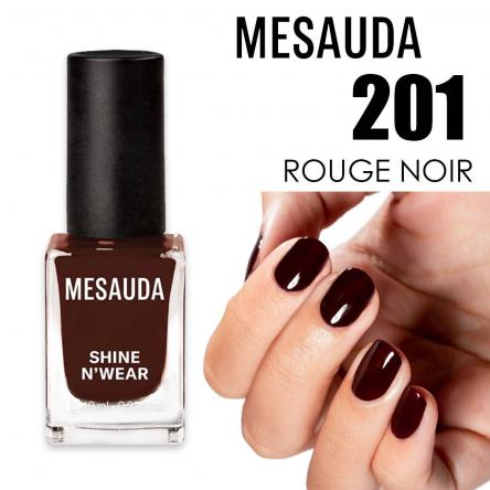 MESAUDA SHINE N'WEAR FULL 201 Rouge Noir