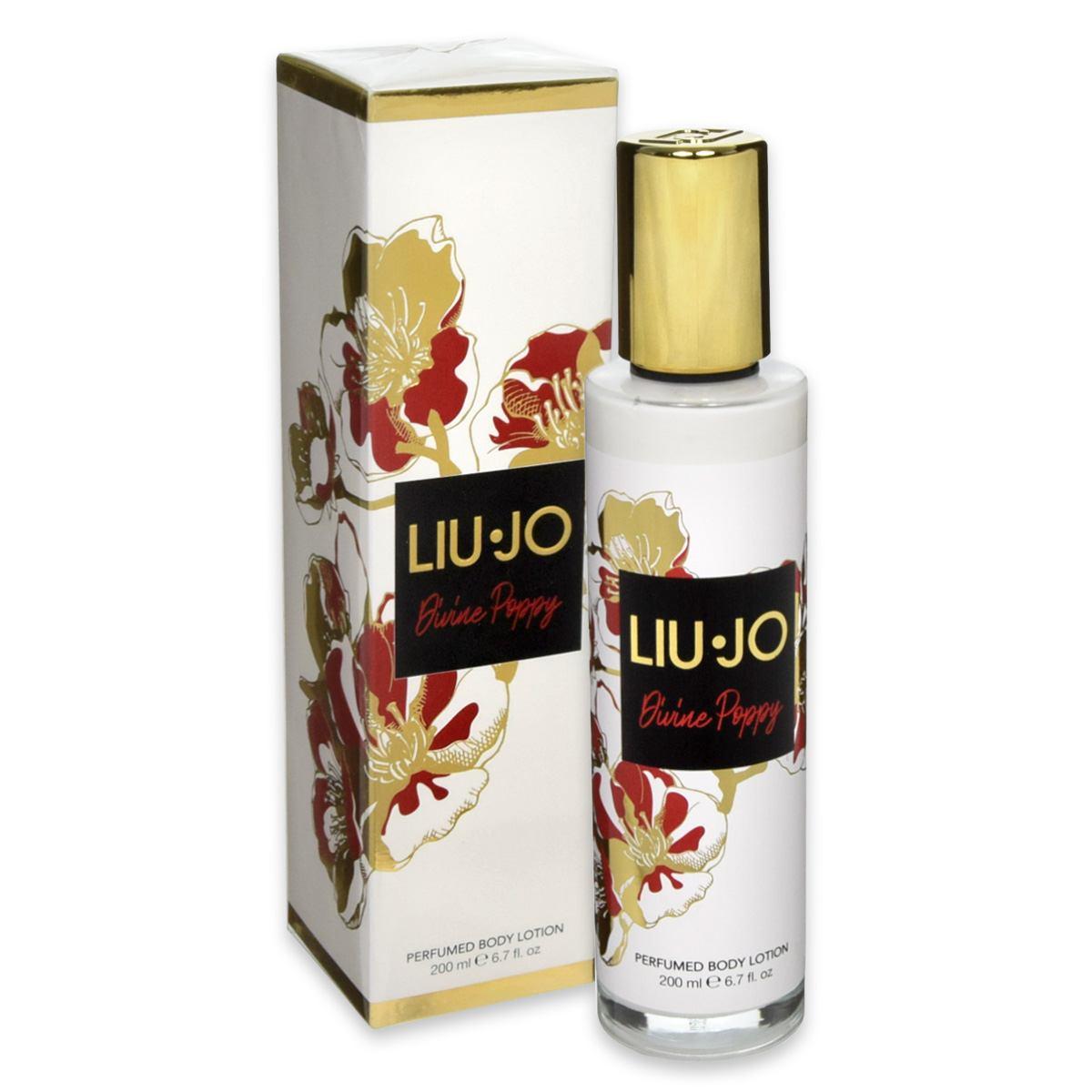 Liu-jo fragrance body lotion 200 ml divine poppy