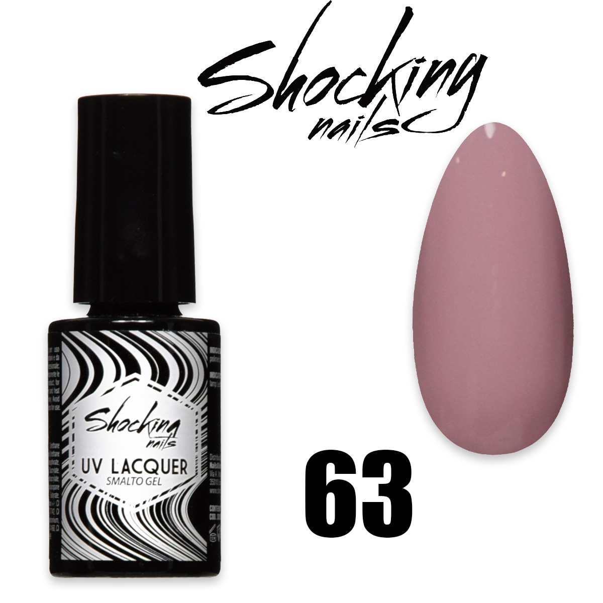 Shocking nails uv lacquer 63 smalto semipermanente gel