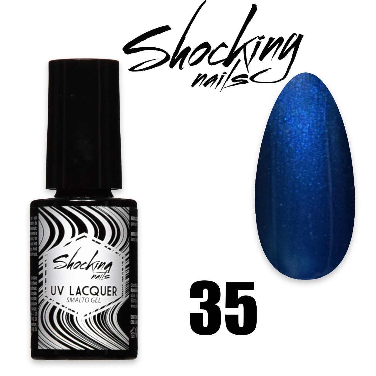 Shocking nails uv lacquer 35 smalto semipermanente gel