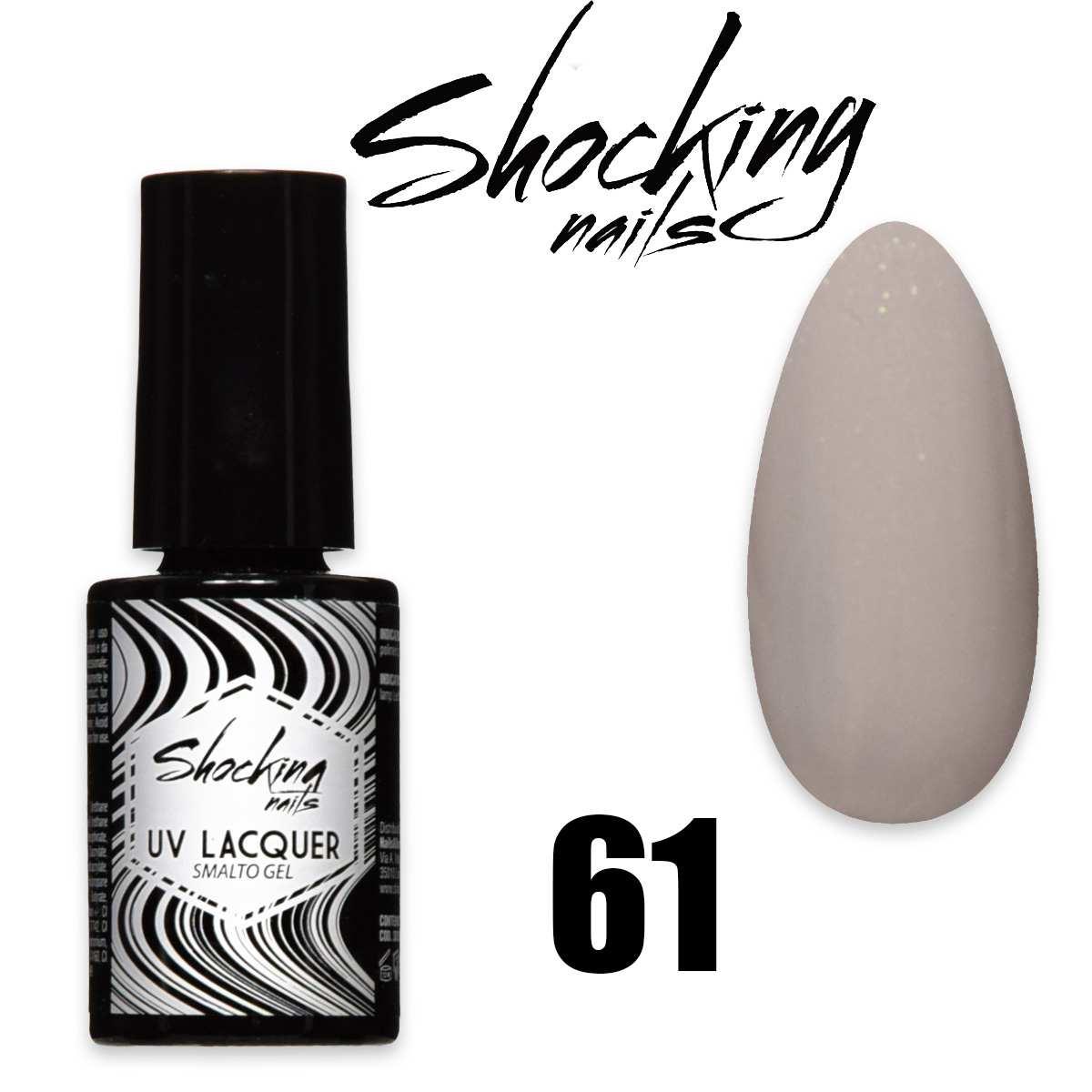 Shocking nails uv lacquer 61 smalto semipermanente gel