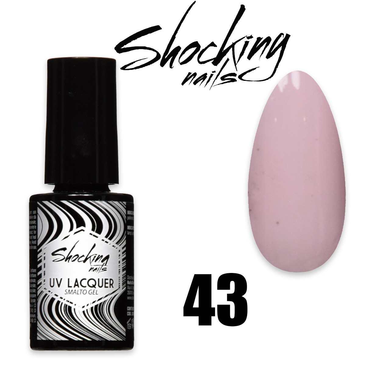 Shocking nails uv lacquer 43 smalto semipermanente gel