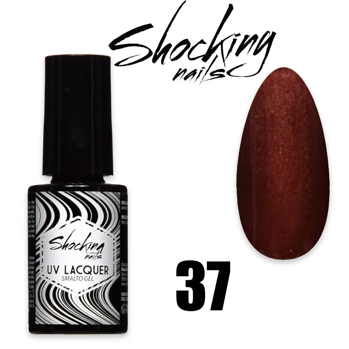 Shocking nails uv lacquer 37 smalto semipermanente gel
