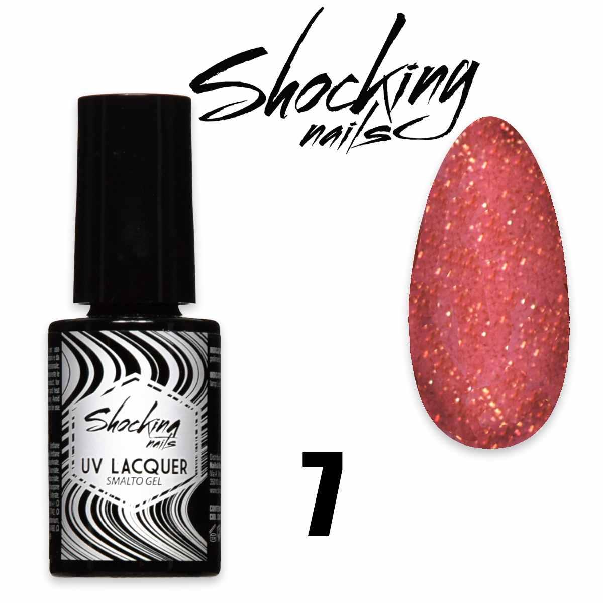 Shocking nails uv lacquer 7 smalto semipermanente gel
