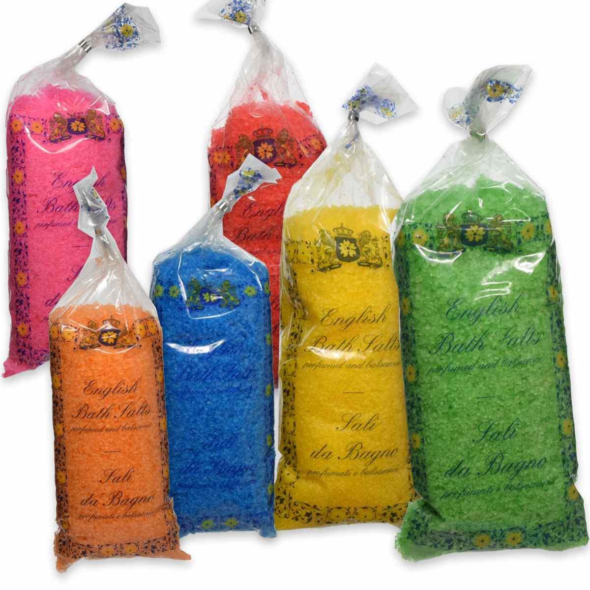 Sali da bagno e pediluvio 1 kg fragranze assortite