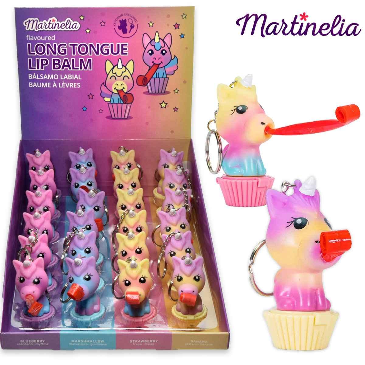 Martinelia unicorn tongue lip balm
