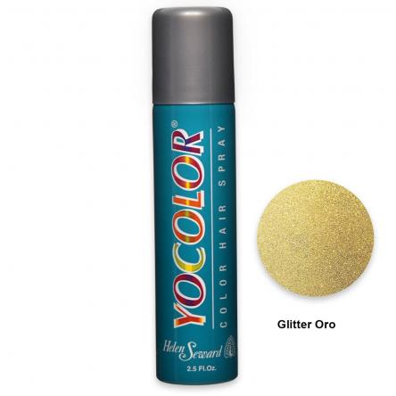 Yocolor spray 75 ml glitter oro