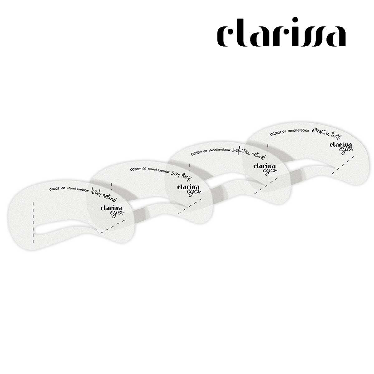 Clarissa eyebrow stencil conf. 4pz