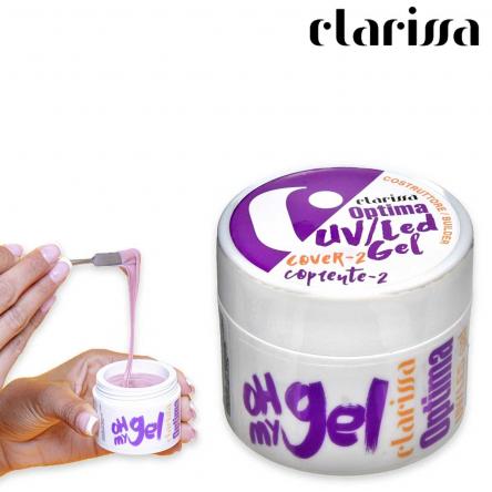 Clarissa optima uv/led gel coprente 2 - 25gr