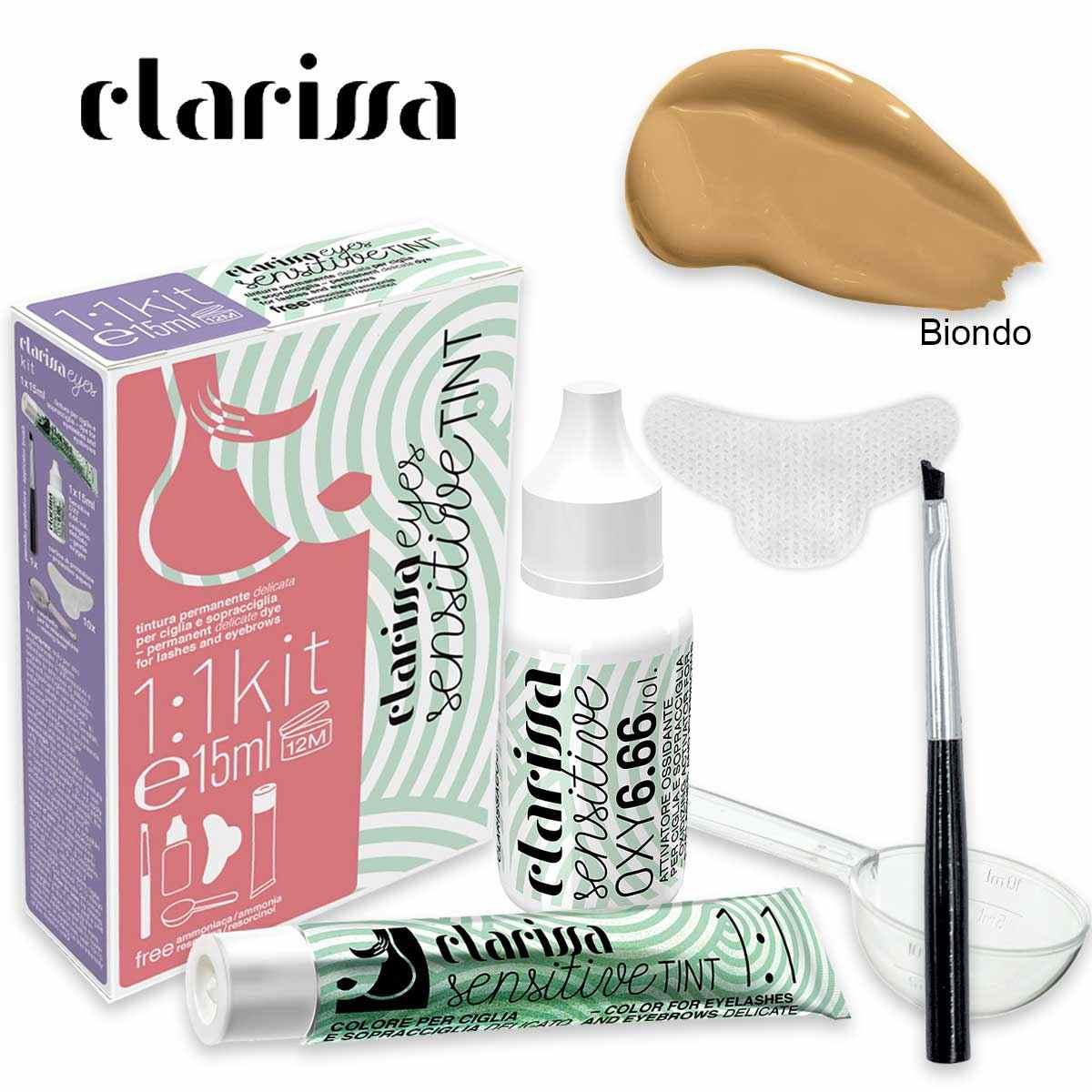 Clarissa sensitive tint kit biondo 15ml
