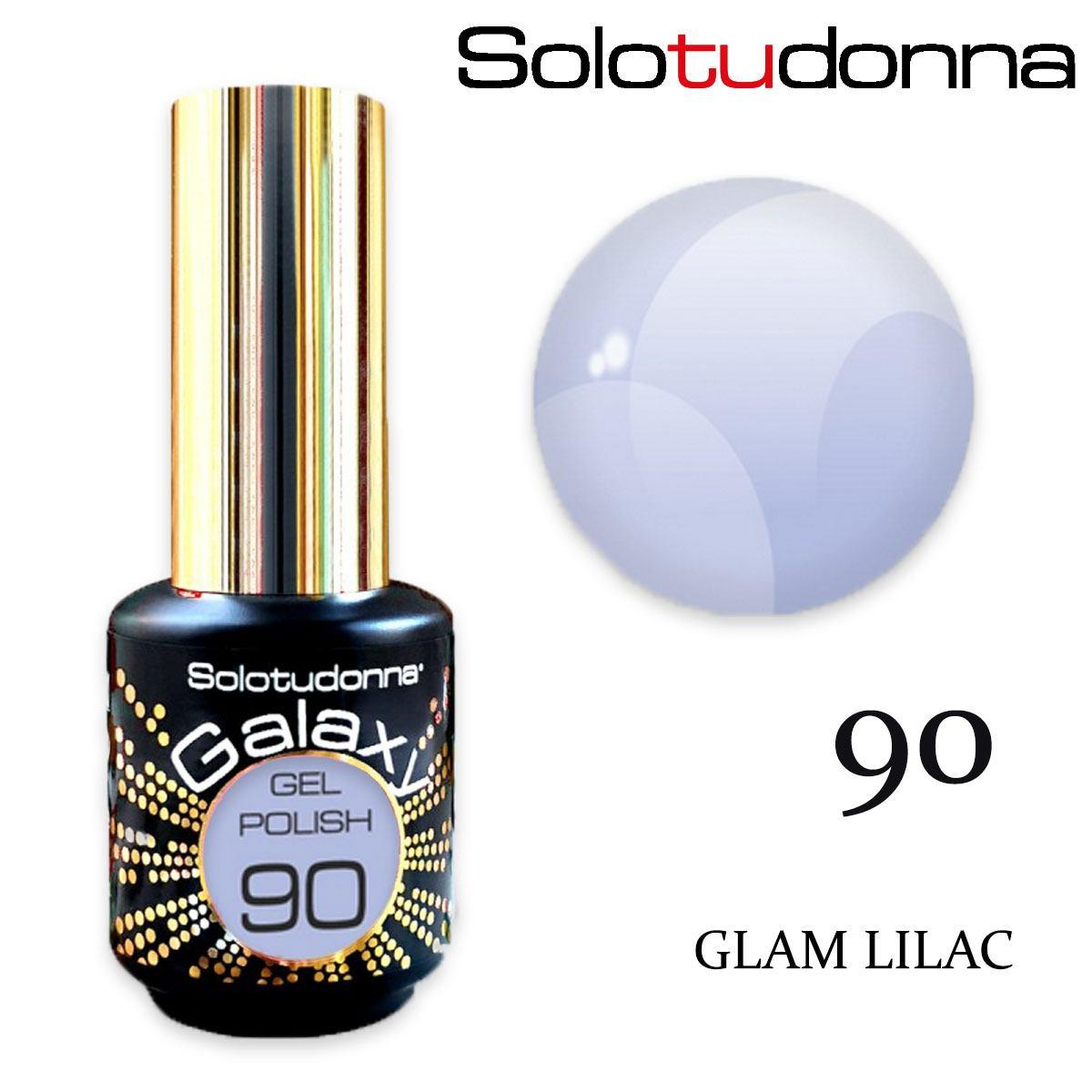 Solo tu donna gel polish galaxy 6ml glam lilac n. 90