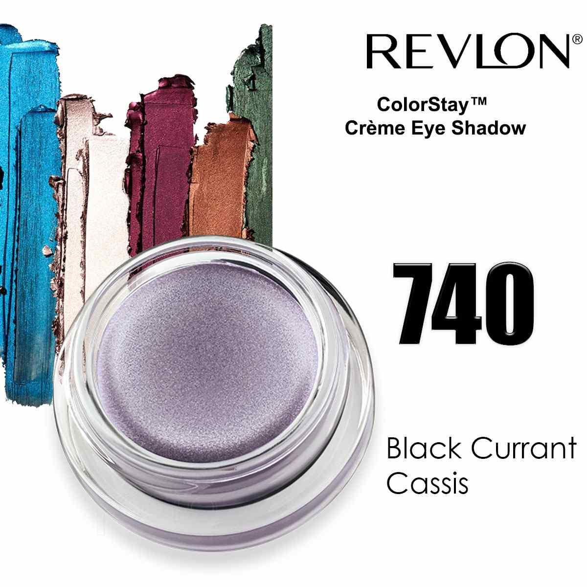Revlon colorstay creme eye shadow black currant 740