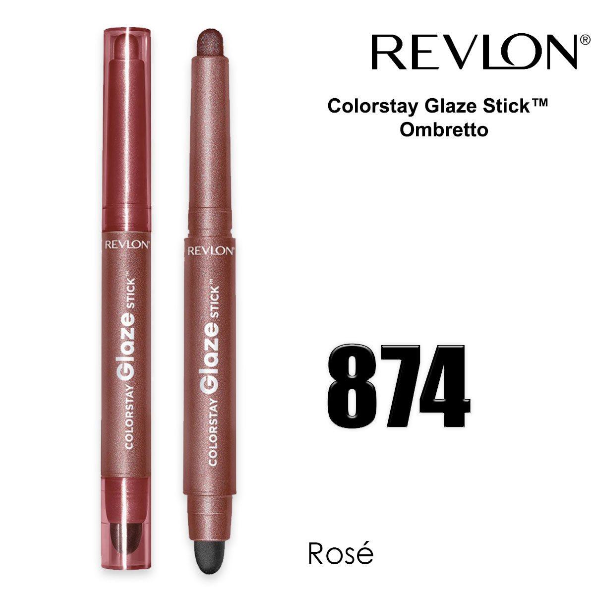 Revlon colorstay glaze stick rose 874