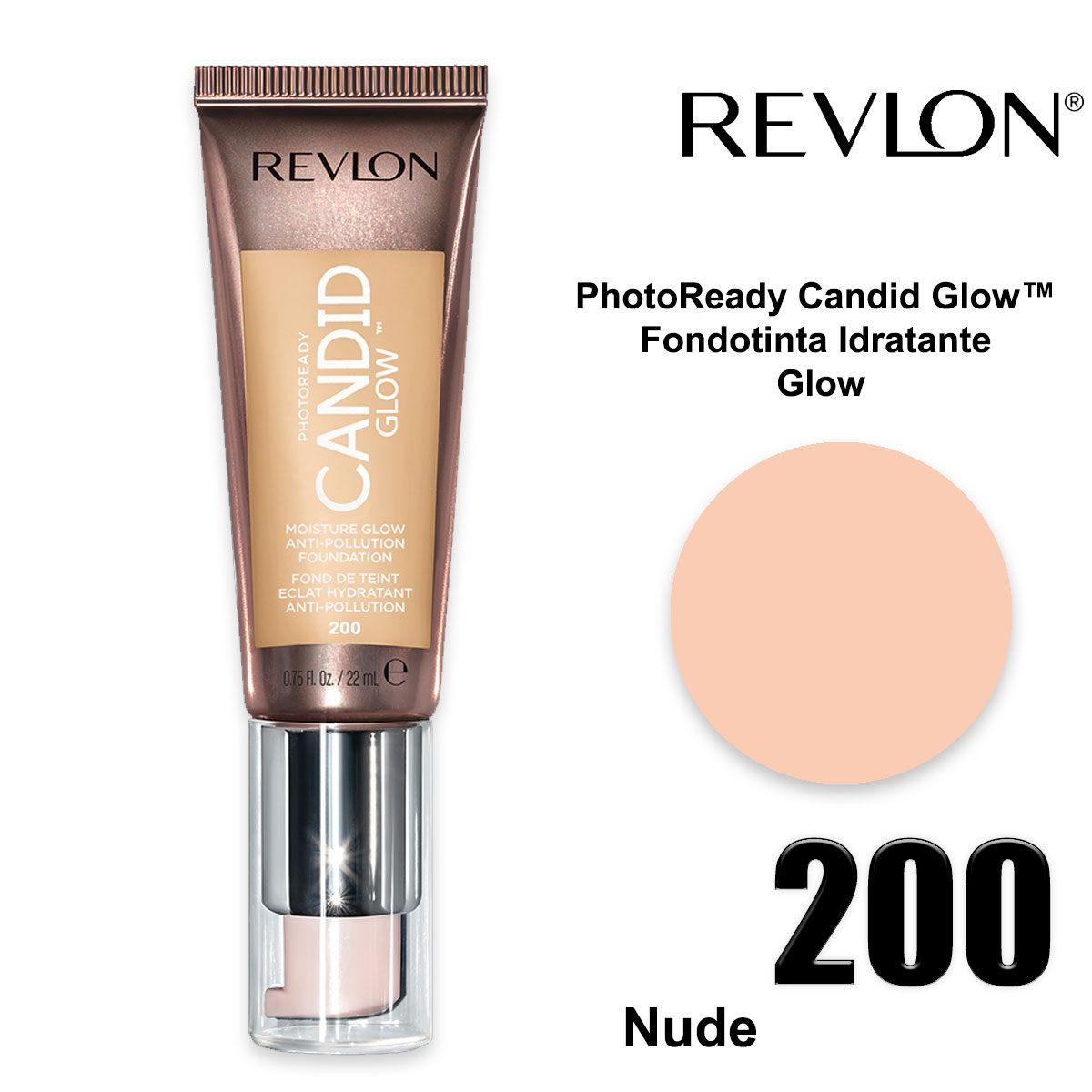 Revlon photoready candid glow fondotinta nude 200
