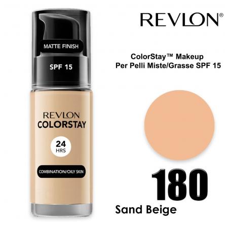 Revlon colorstay makeup dry skin sand beige 180
