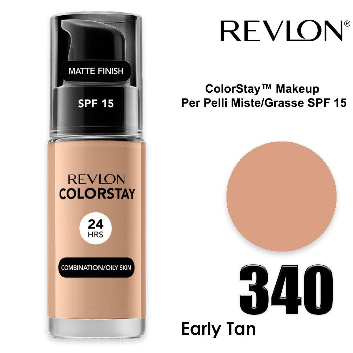 Revlon colorstay makeup oily skin early tan 340