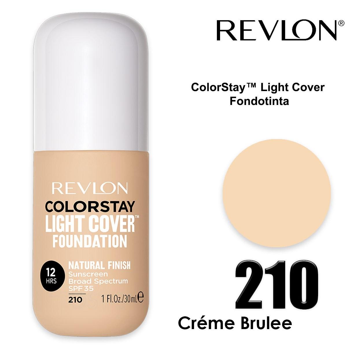 Revlon rv colorstay light cover creme brulee 210