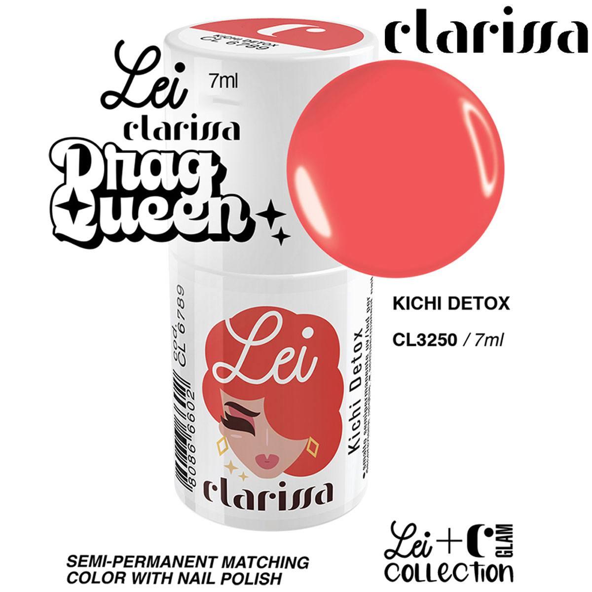 Clarissa smalto semipermanente tpo free 7 ml  kichi detox