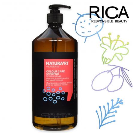 Rica colour care shampoo 1000 ml rivitalizzante