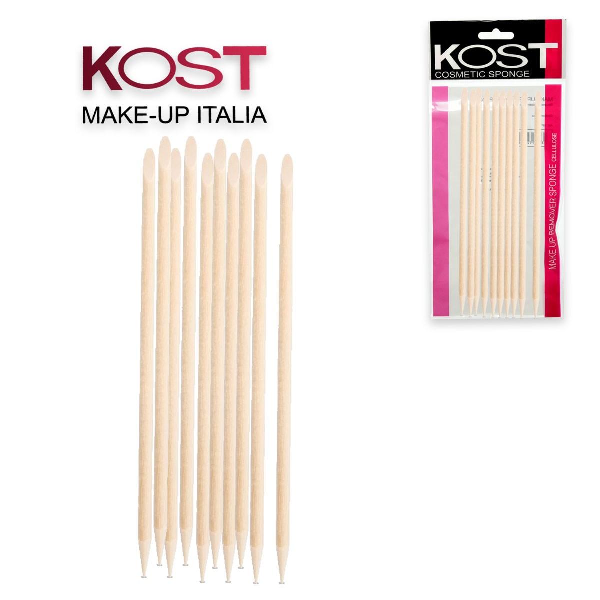 Kost make up Kost bastoncini in legno per cuticole kost (10 pz) bc01 kBC01  8032986882556