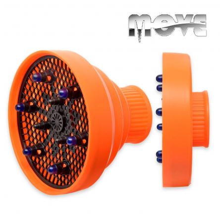 Move diffusore universale retraibile in silicone orange