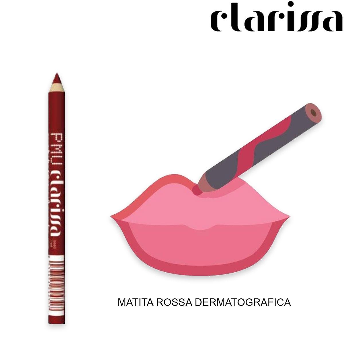 Clarissa pmu matita tecnica rossa
