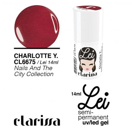 Clarissa lei charlotte y. 14 ml smalto uv/led